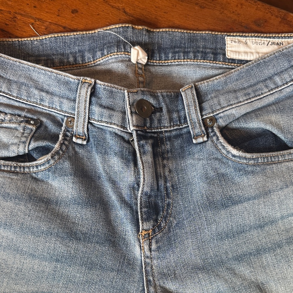 rag & bone Light Blue Skinny Jeans